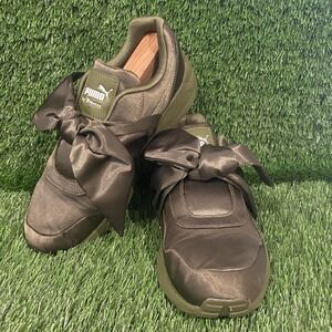 Puma x Rihanna Fenty Shoes Womens Sz 7.5 Wicked Green Sneakers Romantic Fairy